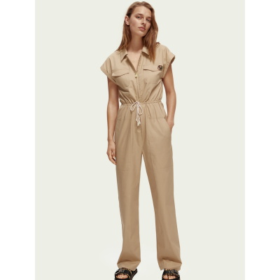 A/Combi military style jumpsuit